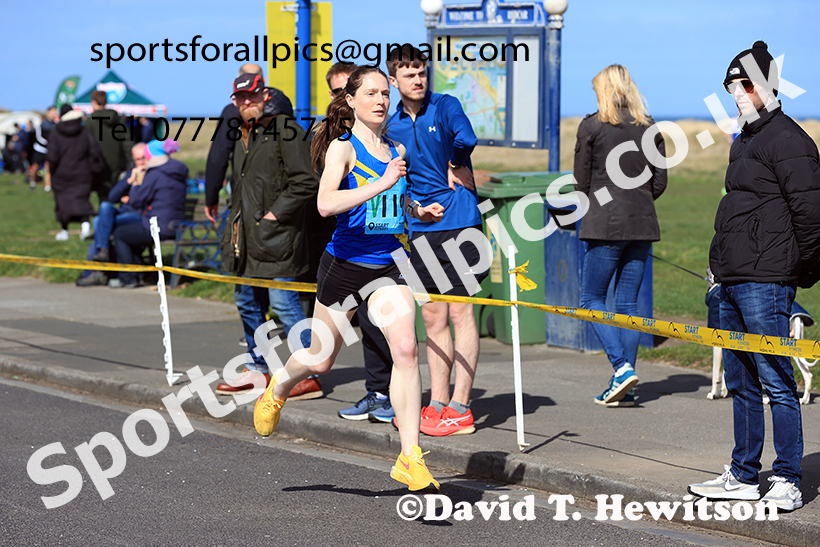 Senior womens Northern 6 Stage Road Relay, 2025 Northern 12 and 6 Stage Road Relays and Junior 5k, Redcar. Photo: David T. Hewitson/Sports for All Pics